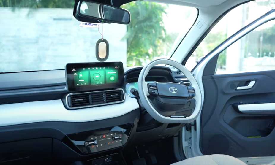 Tata Punch EV Dashboard 