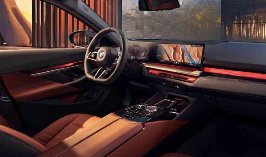 BMW 5 Series LWB Interior & Feature